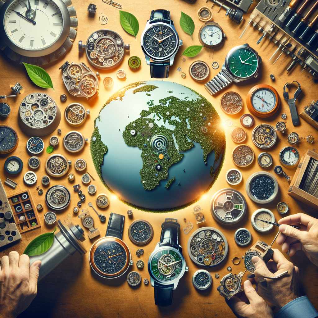 A Revolução dos Relógios de Luxo Sustentáveis: O Futuro Verde da Relojoaria